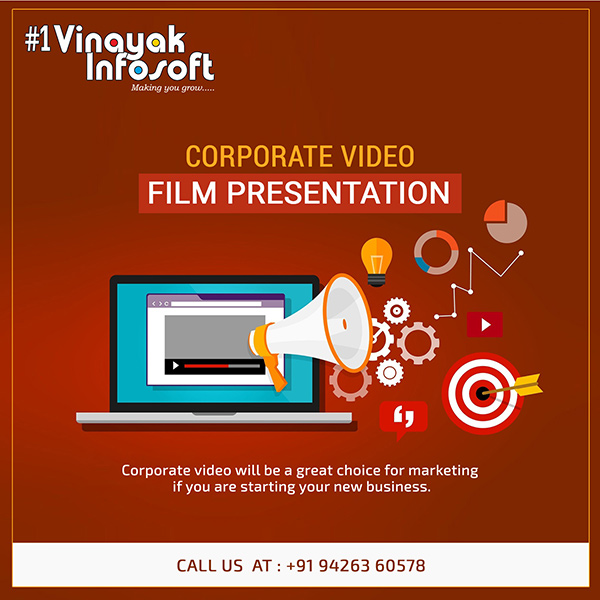 Corporate Promotional Video Maker/Production for Business Ahmedabad
